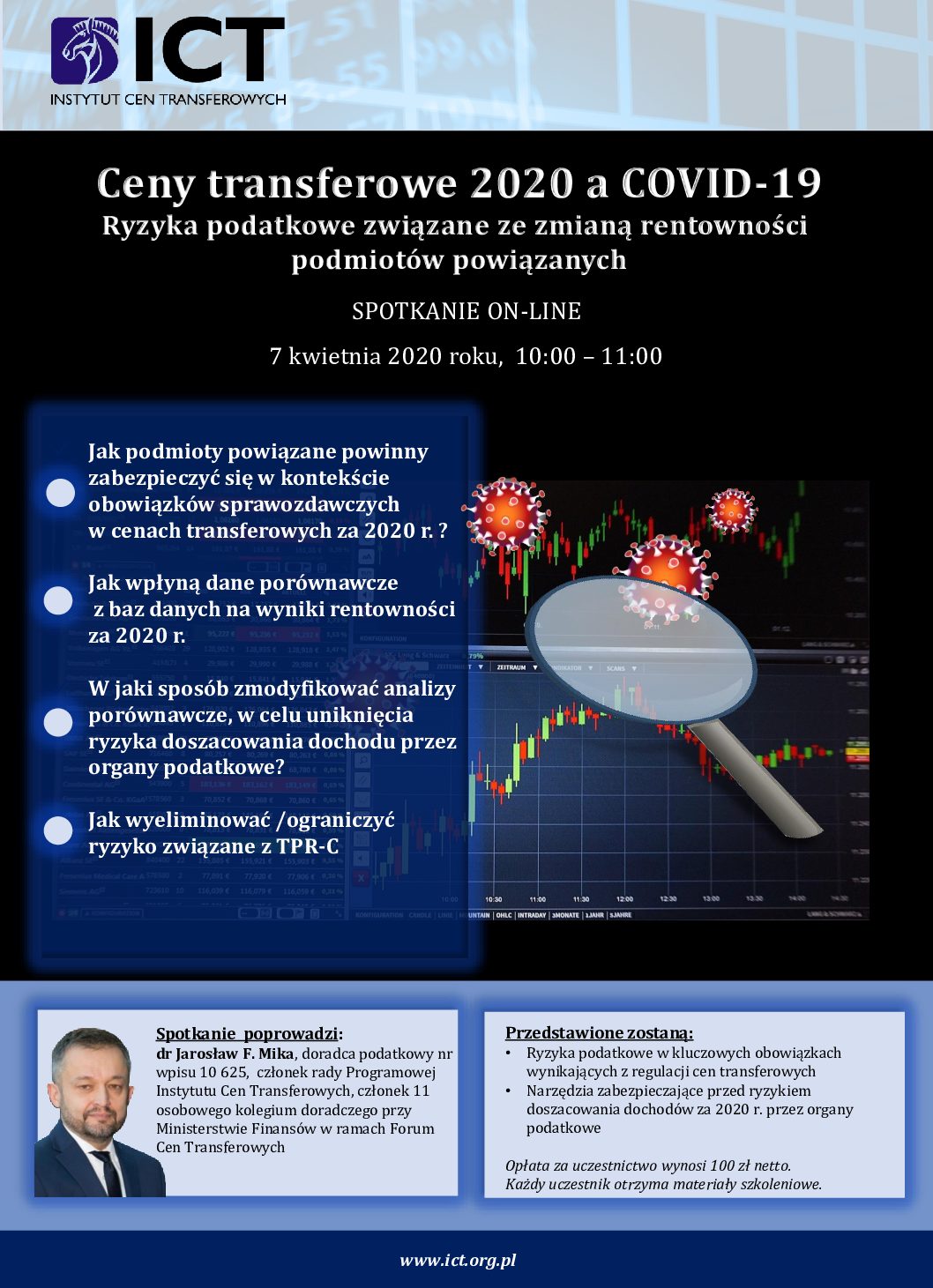 Ceny transferowe 2020 a COVID-19